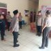 Kapolres Langkat tinjau fasilitas dan pasien di Klinik Polres. (Foto/Jhon).