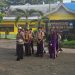 Ciptakan Generasi Muda Tertib Berkendara, Satlantas Polres Langkat Bekali Pelajar SMP. (Foto/Jhon).