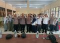 Polri Hadir di Sekolah, Sat Binmas Polres Langkat Edukasi Pelajar Cegah Pergaulan Bebas dan Gangguan Kamtibmas. (Foto/Jhon).