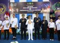 Wali kota Batam Amsakar Achmad dan Wakil Wali Kota Batam Li Claudia Chandra foto bersama usai acara. (Foto/Istimewa).