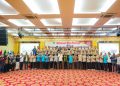 Bupati Meranti Lantik Pengurus KONI Kabupaten Meranti Masa Bakti 2026-2030. (Foto/Zaini).