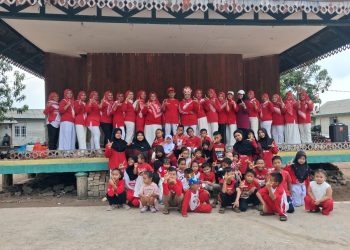 Semarak HUT ke -81 Kemerdekaan RI di Desa Mepar. (Foto/Handooyo).