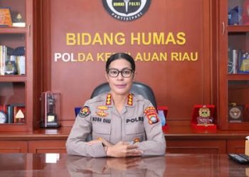 Kepala Bidang Humas Polda Kepri Kombes Pol. Nona Pricillia Ohei . (Foto/Istimewa).