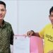 DPP LPPKI Nasional Serahkan Mandat Ketua DPD LPPKl Padang Pariaman Rommy Oktavianus.(Foto/Agustin).