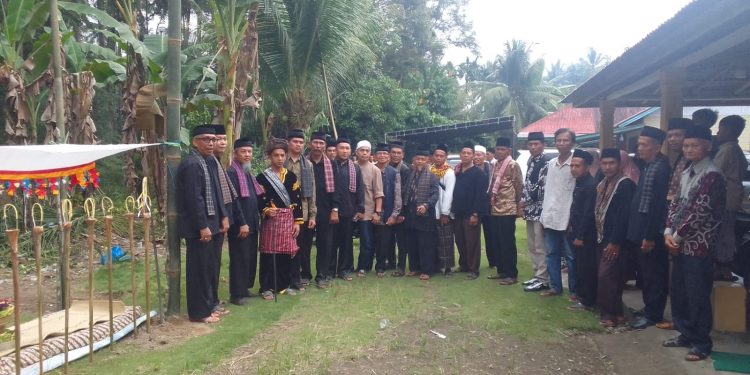 Upacara Adat Malewakan Gala Datuak Bentuk Pelestarian Adat Budaya Minangkabau.(Foto/Agustin).