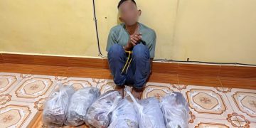 Bea Cukai Lhokseumawe dan Bareskrim Polri Tangkap Kurir Jaringan Pemasok Ganja di Nagan Raya. (Foto/Humas).