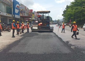 12 Titik Perbaikan Jalan Rampung, BP Batam Terus Kebut Perbaikan Jalan Prioritas Lainnya. (Foto/Humas).