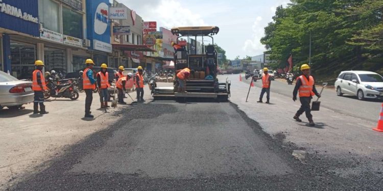 12 Titik Perbaikan Jalan Rampung, BP Batam Terus Kebut Perbaikan Jalan Prioritas Lainnya. (Foto/Humas).