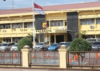 Kantor Polresta Banda Aceh yang kabarnya Kapolres dan Kasat Narkoba diamankan Mabes Polri. (Foto/Net).