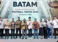 BP Batam Resmi Tututp Batam Prime International Pootball Series 2026. (Foto/Humas).