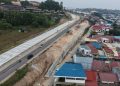 BP Batam Percepat Peningkatan Jalan Llanding Point Ply Over Simpang Laluan Madani. (Foto/Humas).