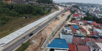 BP Batam Percepat Peningkatan Jalan Llanding Point Ply Over Simpang Laluan Madani. (Foto/Humas).