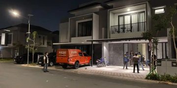Bareskrim Polri Geledah Rumah Akau Bos Judi Nagoya Game Zone di Bengkong. (Foto/Dokumentasi).