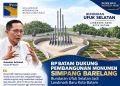 BP Batam Dorong Penataan Estetika Kota, Monumen Simpang Barelang Mulai Dibangun. (Foto/Humas).