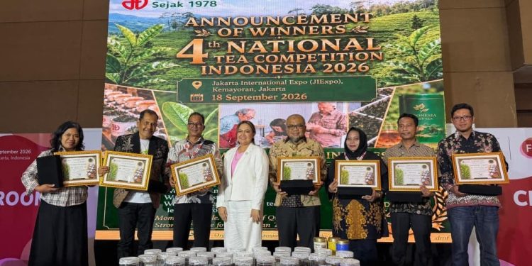 Teh PalmCo Dominasi Penghargaan Utama National Tea Competition 2026. (Foto/Sabungan).