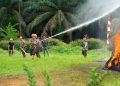 Antisipasi Karhutla, PTPN IV PalmCo Perkuat Deteksi Dini dan Patroli di Sumatera-Kalimantan.(Foto/Sabungan).