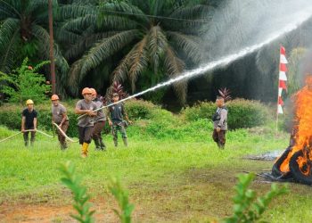 Antisipasi Karhutla, PTPN IV PalmCo Perkuat Deteksi Dini dan Patroli di Sumatera-Kalimantan.(Foto/Sabungan).