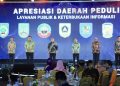 Pemkab Tulang Bawang Raih Apresiasi Daerah Peduli Layanan Publik Dan Keterbukaan Informasi.(Foto/Istimewa).