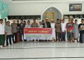 Polsek Pangkalan susu Gelar “Jumat Curhat” di Mesjid At-Taqwa. (Foto/Jhon).