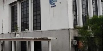 Kantor Dinas Komunikasi dan Informatika (Diskominfo) Kepri di Dompak Tanjungpinang. (Foto/Dokumentasi).
