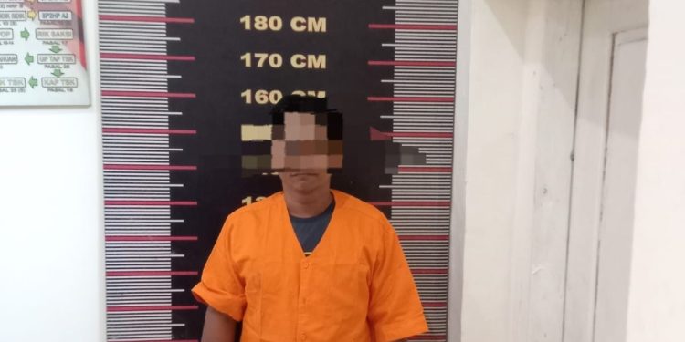 Polisi Ungkap Kasus Curanmor di Tanjung Pura, Dua Terduga Pelaku Diamankan. (Foto/Jhon).