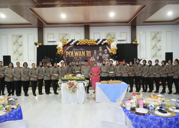 Syukuran HUT Polwan ke-78, Kapolres Langkat Apresiasi Dedikasi Srikandi Polri. (Foto/Jhon).
