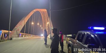 Cegah 3C dan Balap Liar, Polres Langkat Perkuat Patroli Malam. (Foto/Humas).
