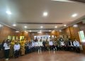 Jaga Bunda Tanah Melayu Tetap Damai, Tokoh Lintas Sektor Lingga Bersatu Tolak Konflik dan Penyakit Masyarakat. (Foto/Handoyo).