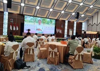 Amsakar: Wartawan Kompeten, Pers Berintegritas, Batam Semakin Hebat.(Foto/Dok pwi).