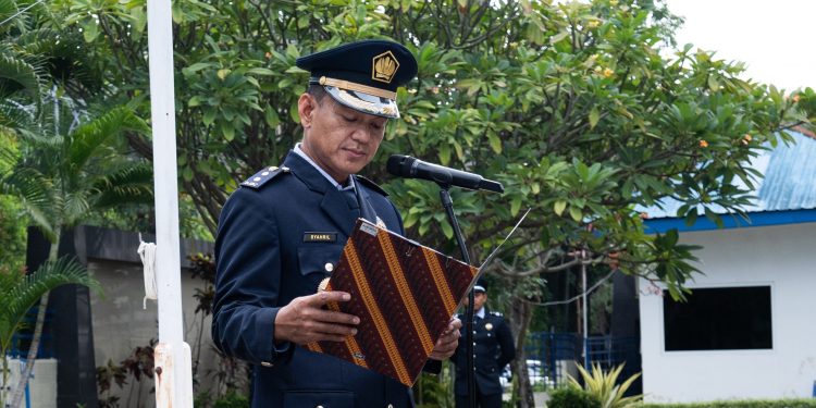 80 Tahun Bea Cukai, Teguh Melindungi dan Tumbuh Menguatkan Negeri. (Foto/Humas).